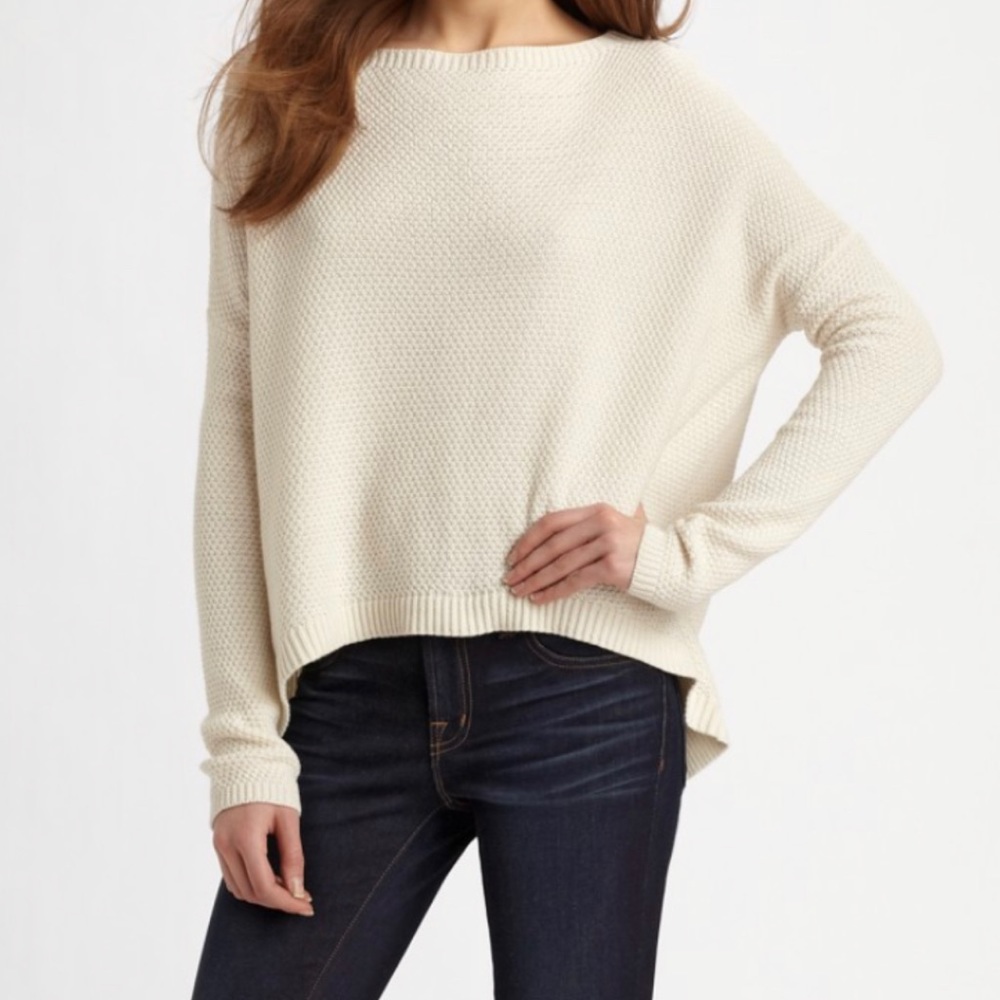 Theory Cream Efina Sweater